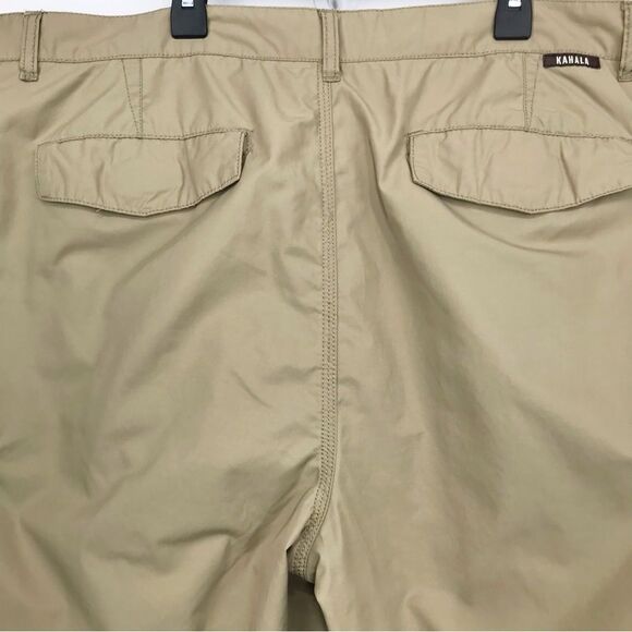 Kahala Khaki Multi Pocket Lightweight Quick Dry Shorts - Picture 7 of 16